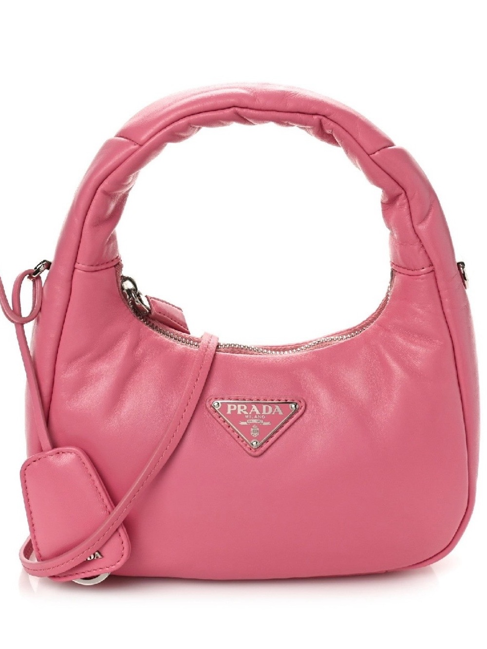 Prada Nappa Leather Shoulder Bag